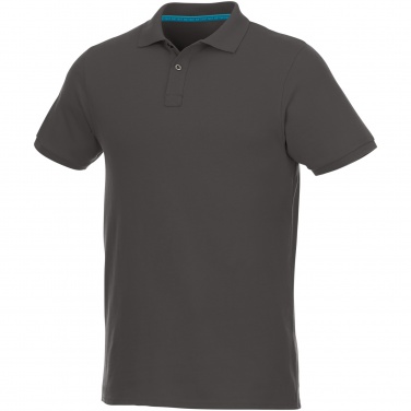 Logo trade promotional merchandise picture of: Beryl short sleeve men's organic recycled polo
